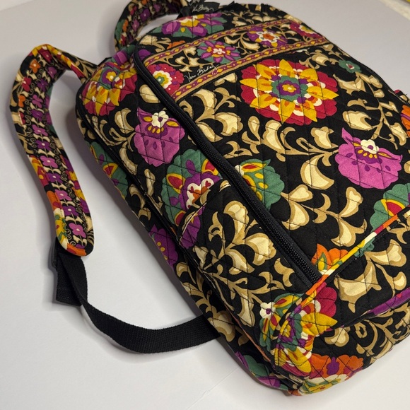 Vera Bradley Suzani Backpack w/ Side Laptop Sleeve, Quilted - Picture 4 of 15